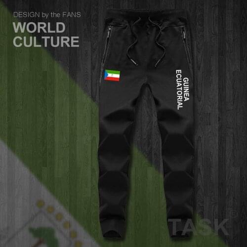 Equatorial Guinea Ecuatorial GQ GNQ Guinean Equatoguinean mens pants joggers jumpsuit sweatpants track sweat fitness fleece flag