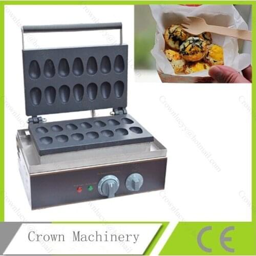 Electric bird egg shape waffle maker; Quail eggs oven
