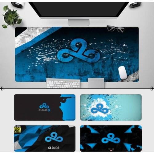 Art CS GO CLOUD9 Mouse Pad Laptop PC Computer Mause Pad Desk Mat For Big Gaming Mouse Mat For Overwatch/CS GO