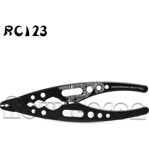 Metal Shock Absorber Pliers Rod Ball Clamp Multi-function Tool Black for RC Model 1/8 1/10 RC Car Crawler