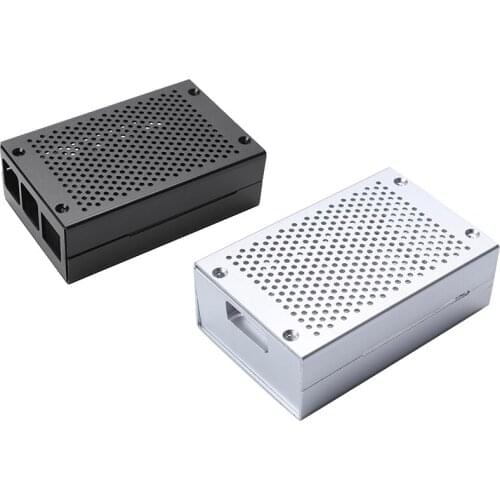 Metal Enclosure Protective Box Shell Case Aluminum Alloy Case For Raspberry Pi 4