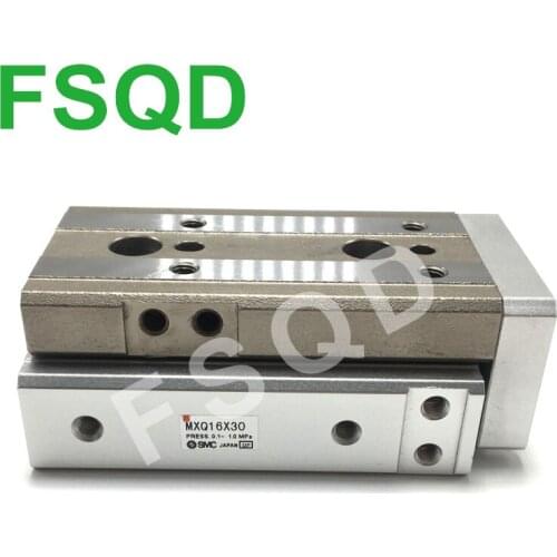 MXQ16-10,20,30,40,50,75,100,125 MXQ16L-100 FSQD SMC Air Slide Table Cylinder Perform Pneumatic Components Air Tool MXQ Series