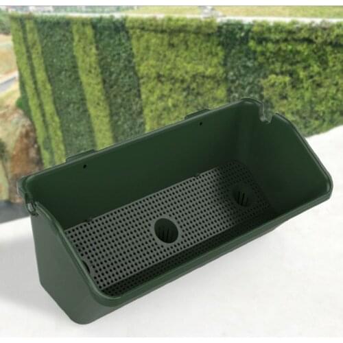 1Pc Wall Plant Grow Pot Hanging Vertical Flower Pot Planter Succulent Plants Bonsai Vase Home Garden Decoration