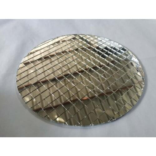 New Arrive Round Circle Mirror Mosaic Tile , Glass Mosaic Mirror Round Sheet, Real Glass Self-Adhesive ,Mirror Glass Crafts