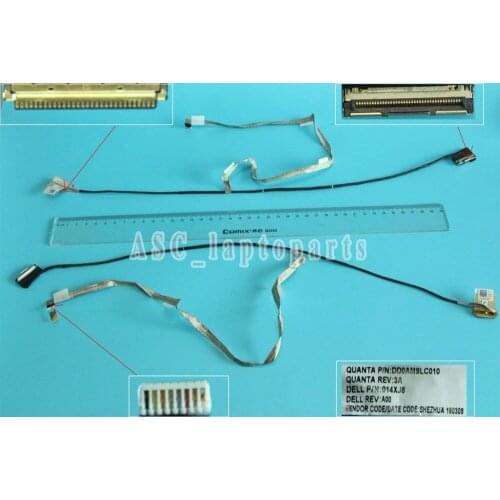 New Original LCD LED Video Flex Cable For DELL Inspiron 7000 7557 7559 15.6" 30Pin Without Touch Laptop Screen Display Cable