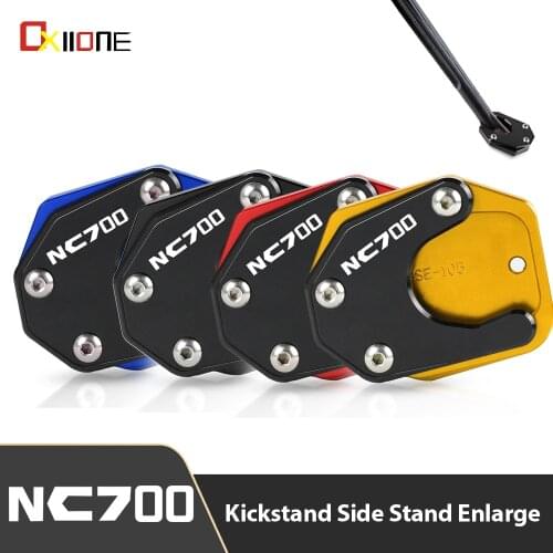 For Honda NC700 D S X Motorcycle Foot Side Stand Pad Plate Kickstand Enlarger NC700D INTEGRA NC700S NC700X 2012 2013 2014 2015