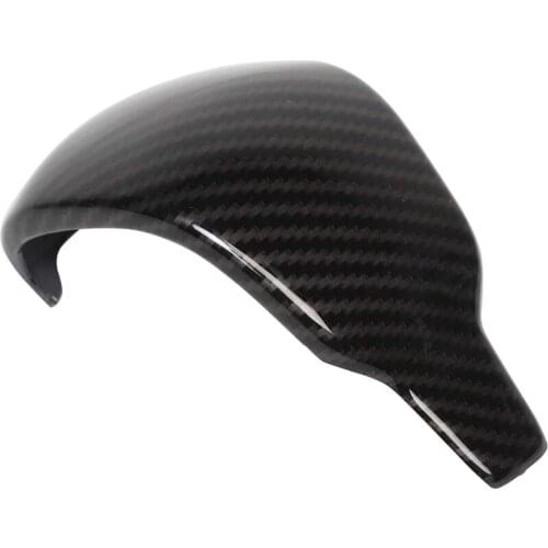 Car Gear Shift Knob Cover Trim Sticker Frame for 2017-2020 Jeep Grand Cherokee Interior Accessories,Carbon Fiber Grain