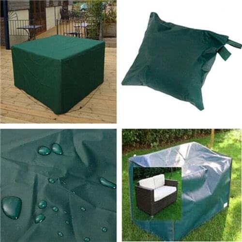 High Quality Breathable Durable 3 Sizes Waterproof Indoor Outdoor Garden Furniture Set Cover Table Chair Shelter