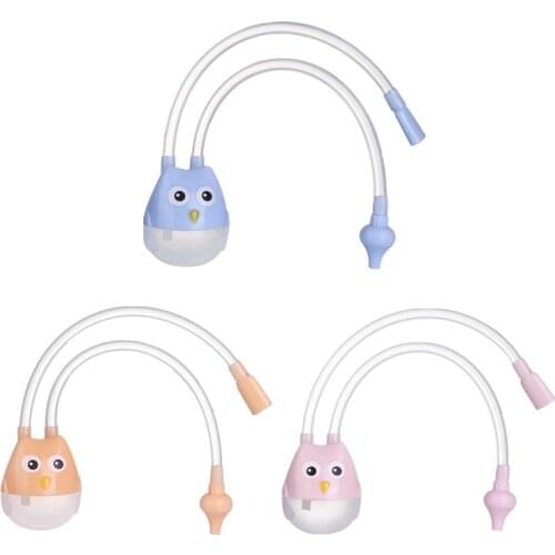 1pc Mouth Suction Type Nasal Absorption for Newborn Baby Nasal Aspirator Cleaner Infant Anti-reflux Silicone Booger Suction Pipe