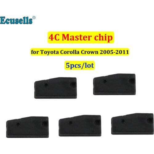 5cs/lot ID4C 4C Master auto Transponder Chip TP02 for Toyota Corolla Crown 2005-2011