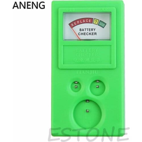 ANENG Plastic 1.5v 3v Power Watch Cell Button Battery Checker Tester Tool Power NEW