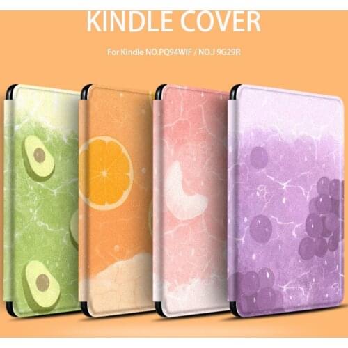 Orange Fruit Grape Cover for Kindle 658 2019 J9G29R Cases for Summer Fruit Cute for Amazon Kindle Paperwhite 4 PQ94WIF