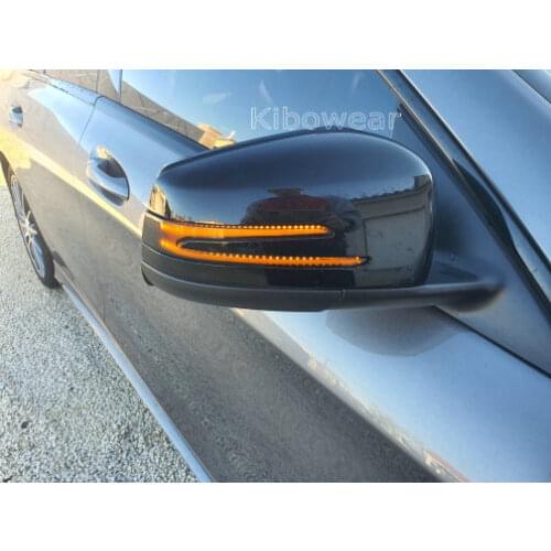 Dynamic blinker For Mercedes Benz W176 W246 W212 W204 C117 X156 X204 W221 A B C E S CLA GLA GLK Class Mirror LED Turn Signal