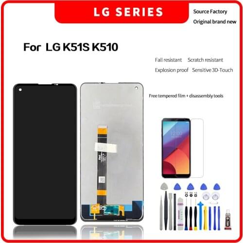 For LG K51S K510 LCD Display Touch Screen Digitizer Assembly For LG K51S K510 LCD Screen with Disassembly tools