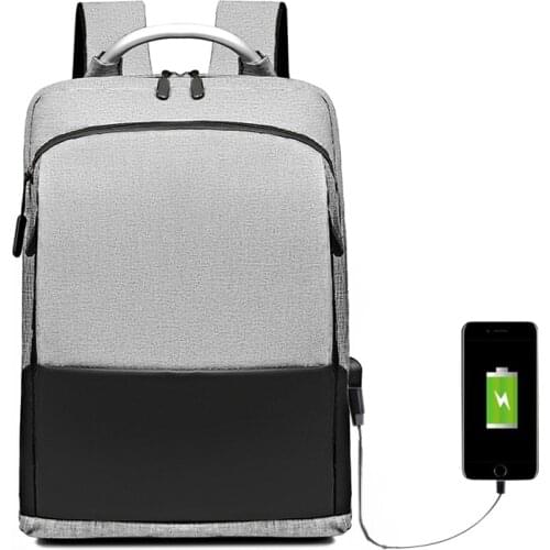 Fularuishi 2021 Brand Fashion Laptop Backpack For Men Business Backpack Notebook Bag School Bag Travel Backpack USB Bag Nylon