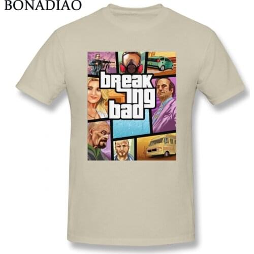 Breaking Theft Auto Tee Shirt For Man Soft Homme Tee Shirt 3D Print T shirt Plus size Nice Short-sleeved Round Neck t shirt