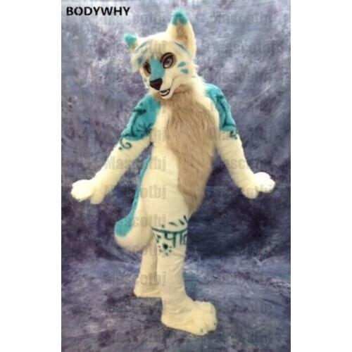 Fox Dog Mascot Costume Suits Cosplay Party Game Dress Furry Suits Fursuit Cartoon Dress Outfits Carnival Halloween Xmas Easter