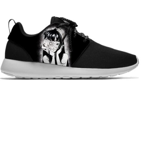 Junji Ito Tomie Anime Manga Horror Vogue Classic Sport Running Shoes Casual Breathable Lightweight 3D Printed Men Women Sneakers