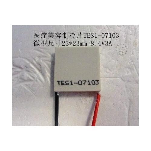 Medical Cosmetology Refrigeration Semiconductor Thermoelectric Cooler TES1-07103 23*23mm 8.4V3A Cosmetic medical instrument cool
