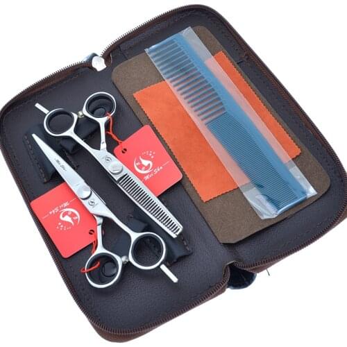 Meisha 5.0" 5.5" 6" 7.0" 440c Steel Salon Hairdresser Scissors Barber Hair Cutting Scissors Thinning Shears Haircut Razor A0140A