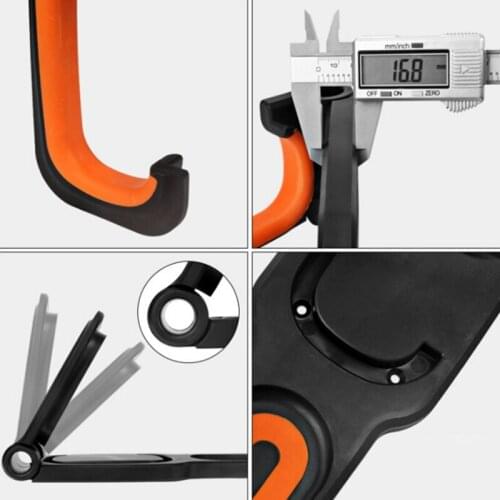 Necessary Outdoor Cycling Supplies Practical Mountain Bicycle Wall Mounted Storage Rack Hanger Bike Wall Hook Holder Stand