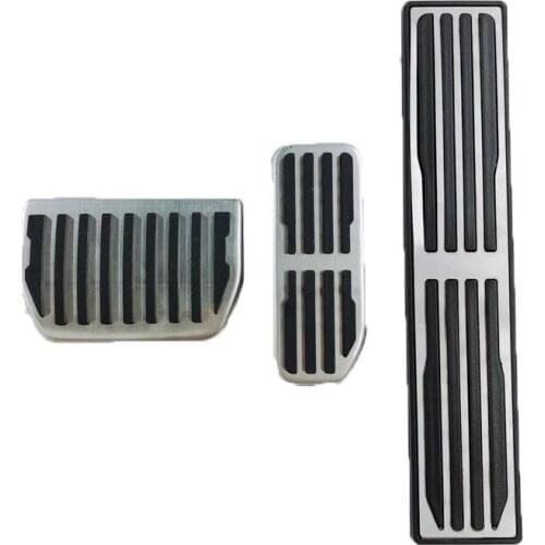 Stainless Steel Accelerator Brake Pedal Rest Pedal Pad Trim for Jaguar XFL FTYPE XJ XF XE FPACE Car Accessories