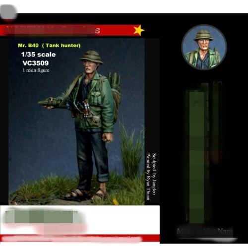 1/35 Resin Figure Model kits Unassambled Unpainted C669