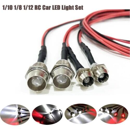 RC Car LED Light Set for Redcat HSP Traxxas HPI Tamaya Wltoys D90 D110 SCX10 1/10 1/8 1/12 RC Drift Car Monster Truck Cars