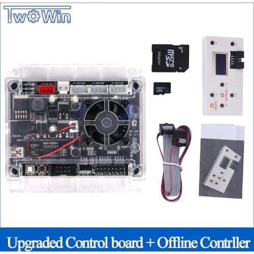 Upgraded 3 Axis Offline Controller Board GRBL USB Port CNC Engraving Machine Control Board For 2117,1610,2418,3018 Machine
