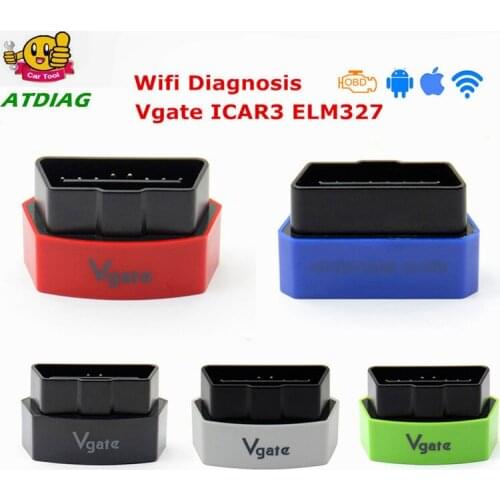 WIFI ICAR 3 Vgate iCar3 Wifi Elm327 Wifi Code Reader Support OBDII Protocol Vehicle iCar 3 Scan for iOS/Android/PC Free Shipping
