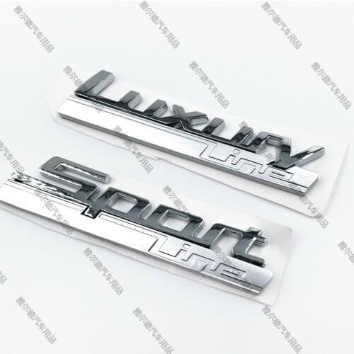 1pcs 3D ABS plating Luxury limited edition sports car stickers Leaf board modified emblem car styling for BMW 325 525 320 523