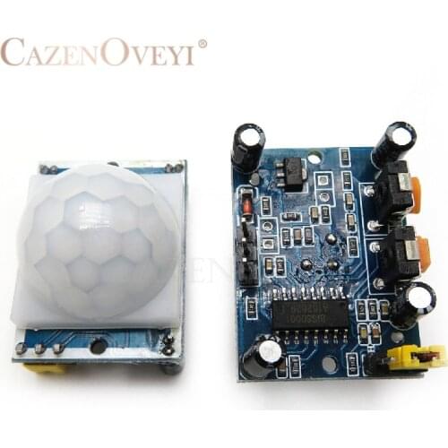 1pcs/lot SR501 HC-SR501 Adjust IR Pyroelectric Infrared PIR Motion Sensor Detector for In Stock