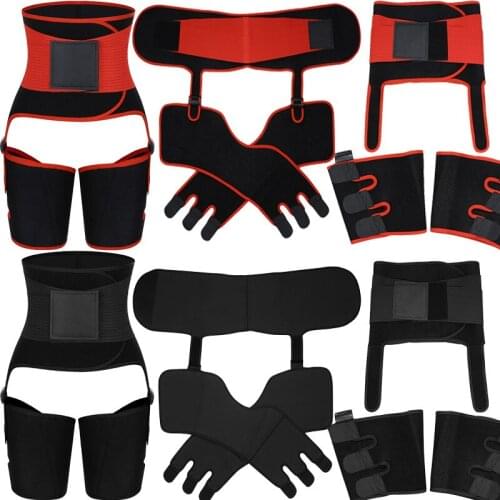 3-in-1 Waist Trainer Hip Enhancer Butt Lifter Shaper Body Shaper Thigh Trimmers for Women Exercise Wokout Fitness Support Belt