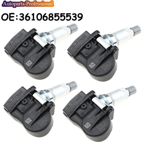 4 pcs/lot 707355-10 70735510 707355 10 36106881890 36106856209 6855539 Fit For BMW 433Mhz TPMS Tire Pressure Sensor Car