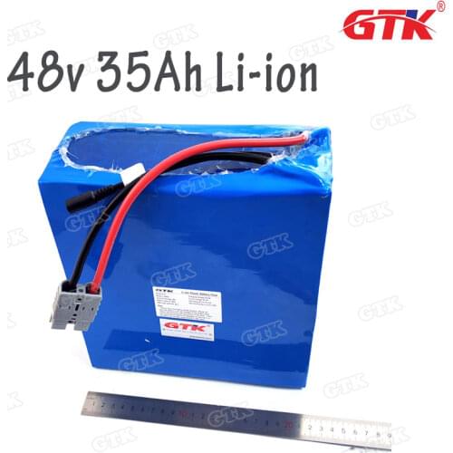 48v 35ah lithium li-ion battery pack built-in BMS 1000w 2000w motor For electric bike battery power wheelchair +5A Charger