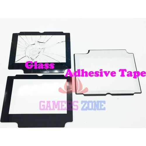 6PCS Glass Replacement LCD Display Screen Lens Protection Panel Cover Repair part for Nintendo GBA SP W/ Adhesive Tape