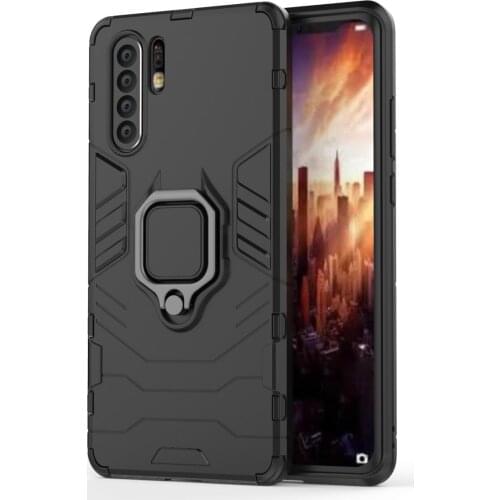 Armor Ring Case For Huawei P30 Lite Pro P30Pro P30Lite Cases Magnetic Car Hold Shockproof Soft Phone Cover