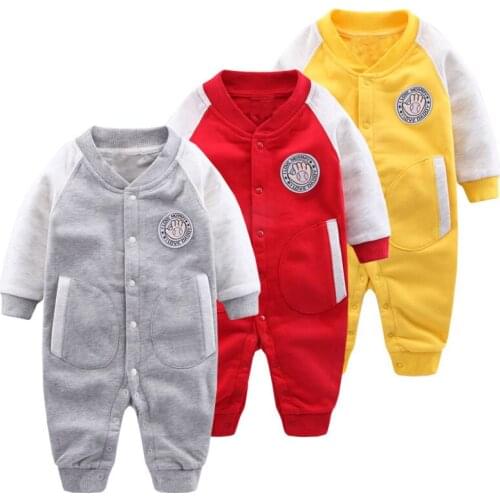 Newborn Baby Rompers Baby Clothing Set Spring Autumn Cotton Infant Jumpsuit Long Sleeve Girls Boys Rompers Costumes Baby Romper