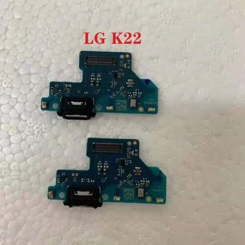 For LG K22 K8+ K41S K50S Original USB Charger Charging Port Ribbon Flex Cable USB Dock Connector Board