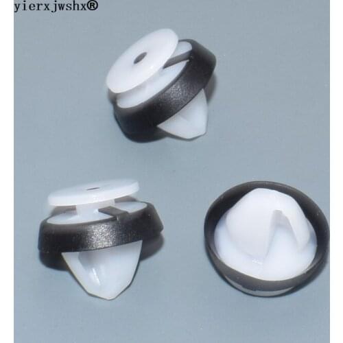 Yierxjwshx (Withrubber Ring) Door Trim Panel Retaining Clip auto plastic fastener clips car plastic rivet for VW #5J0867276