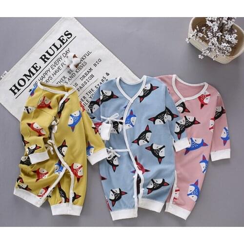 Baby Cute Animal Romper Boy Girls Jumpsuit Outfits Long Sleeve Clothes Infant Unisex Babies One-pieces Newborn Kids Clothing