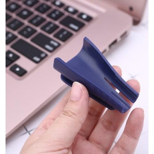 Mini Binder Ring Opener ABS Binder Ring Opener Home Office Stationery for Loose Leaf Binders Binding Spines Combs