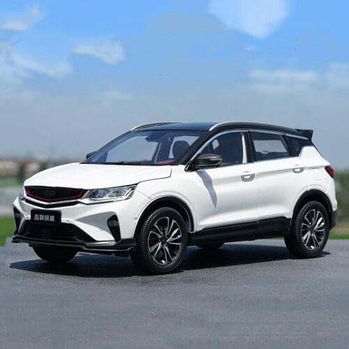1/18 alloy casting car model original factory Geely Binyue SUV collection decoration holiday gift