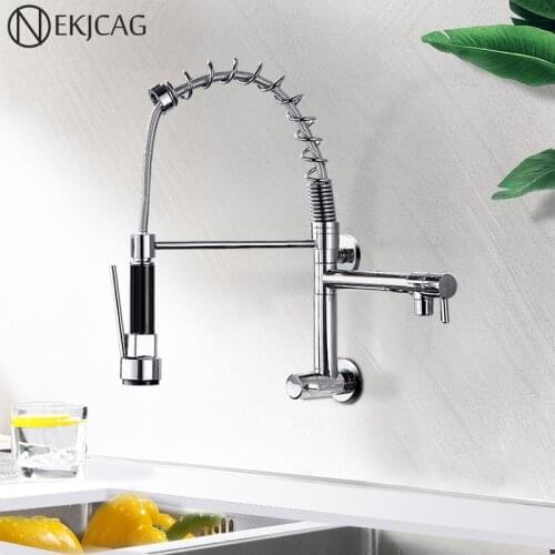Nekjcag Pull-out Bath Mixers With Shower Head