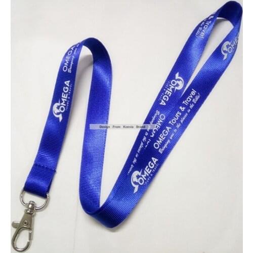 Discount 100pcs/lot customized logo silk screen printing lanyard,OEM brand customized lanyards for keys phone neck strap