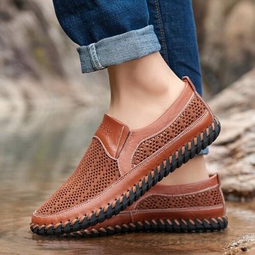 Waterproof Sandals Luxury Sandals Men Summer Samool Shoes Mens Sport Sandal Gladiator For Beach Safety Pool Outdoor Slide Roman