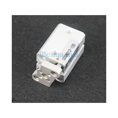 Built-in Magnet CDQMB12-15 Compact Cylinder Bore 12mm Stroke 15mm Guide Rod Double Acting