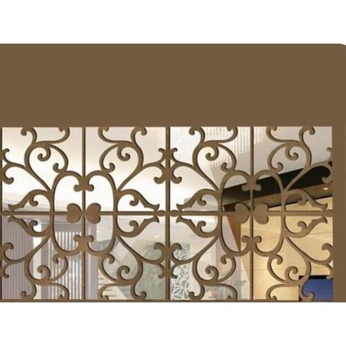 25x100cm 3D Mirror Wall Sticker Acrylic Decorative Decal Home Decor Art DIY Decoration Mirror Stickers for Kids Rooms Home Decor