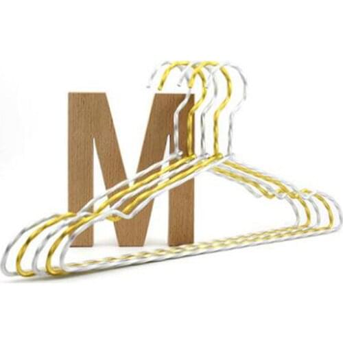 10pcs/lot 40.5cm Scratch - free hanger/Aluminum alloy clothes hanger