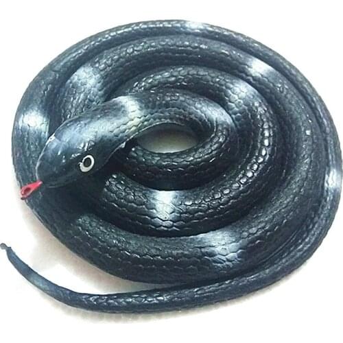 110cm Funky Shock Toys Simulation of The Snakes The Realistic Rubber Toys Fake Snake Practical Jokes